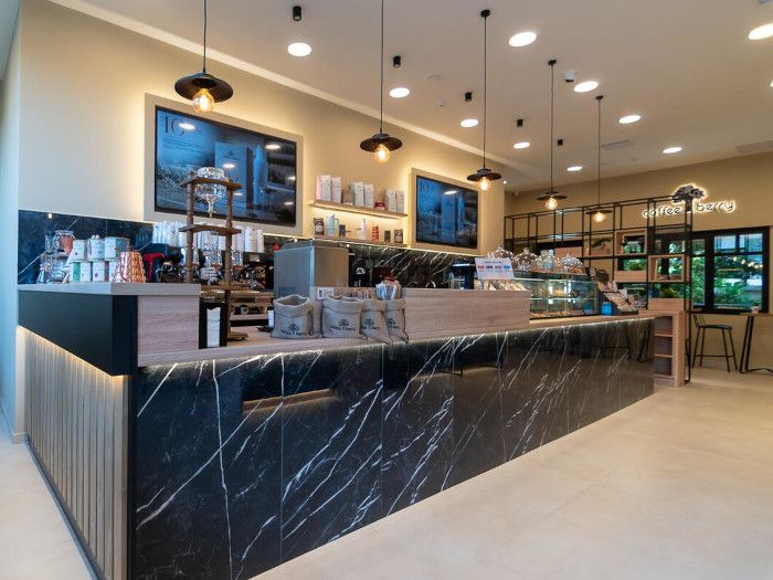 Ανακαίνιση καταστήματος Coffee Berry στην Νέα Φιλαδέλφεια