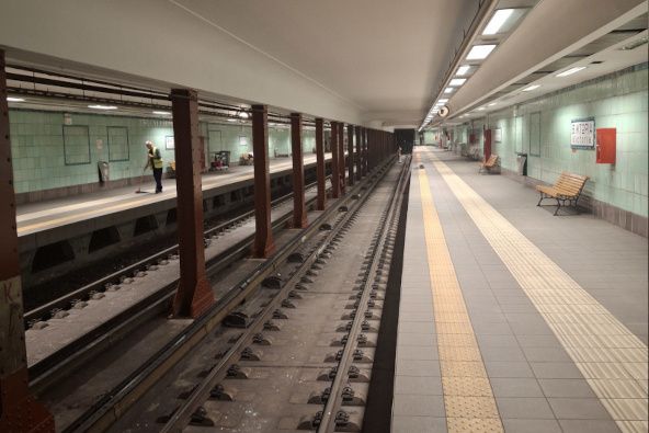 Χρωματισμοί και αισθητική αναβάθμιση σταθμών Μετρό και Ηλεκτρικού (ΣΤΑΣΥ)