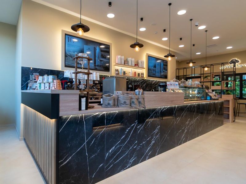 Ανακαίνιση καταστήματος Coffee Berry στην Νέα Φιλαδέλφεια